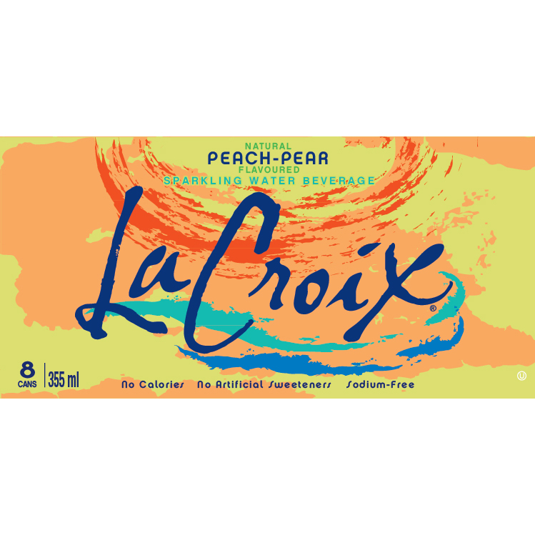 LaCroix Sparkling Water Peach Pear