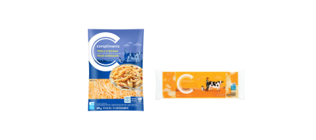 COMPLIMENTS Cheese 400g or Shreds 226-320g selected varieties