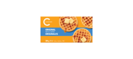 COMPLIMENTS Frozen Waffles 8pk 280g