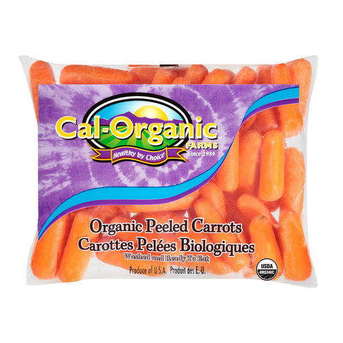 Cal-Organic Farms Peeled Carrots Mini 454 g
