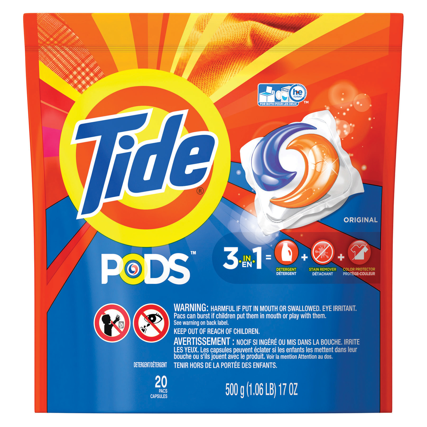 Tide Laundry Detergent Pods Original