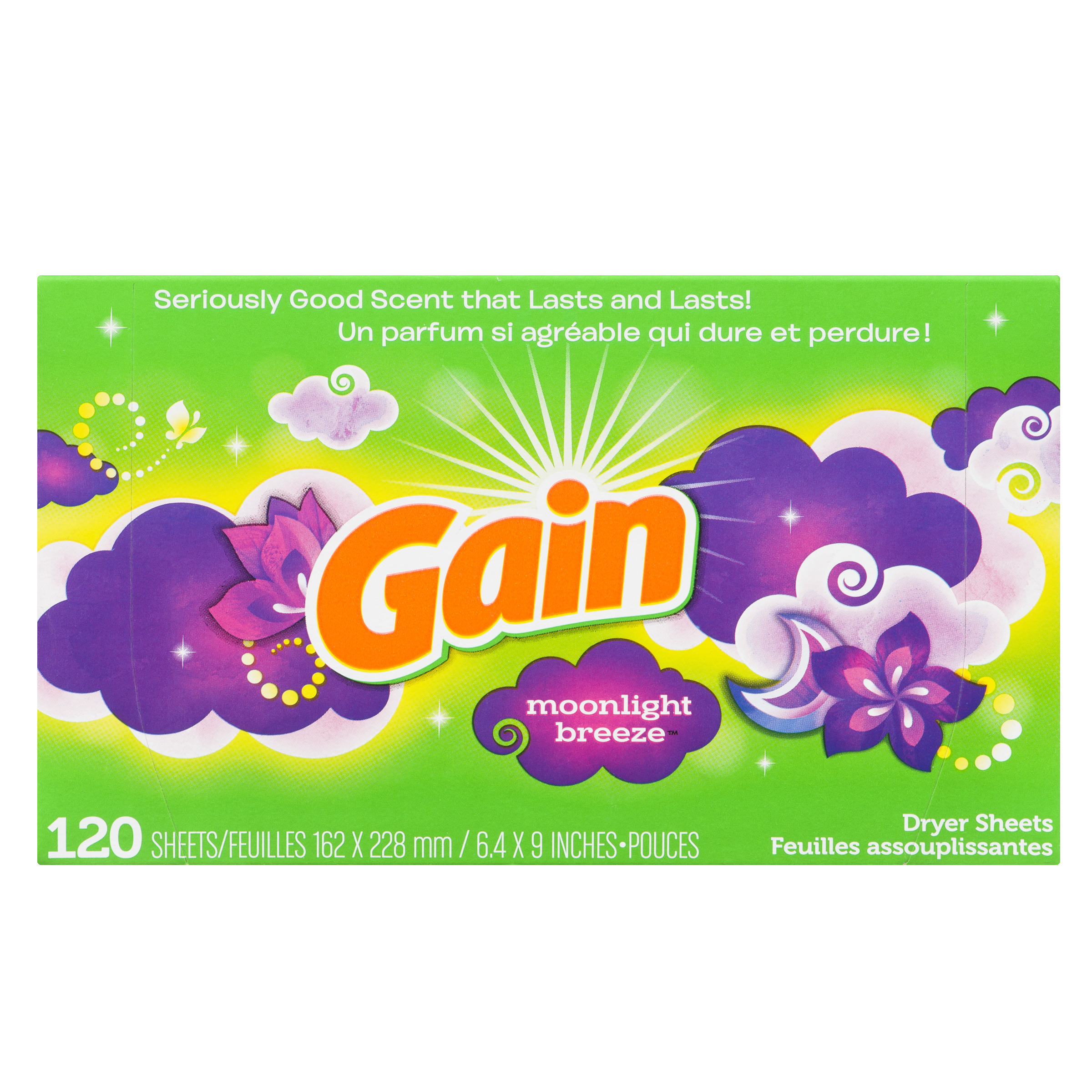 Gain Moonlight Breeze Fabric Softener Sheets