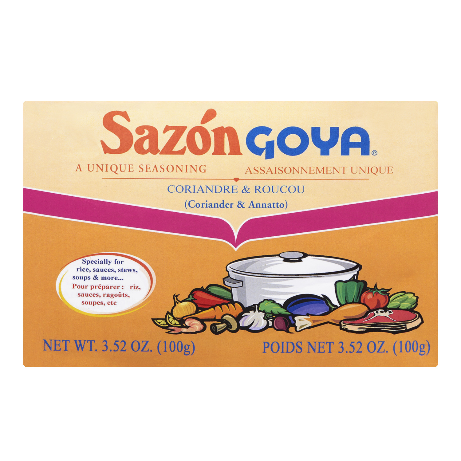 Goya Coriander & Anatto Seasoning