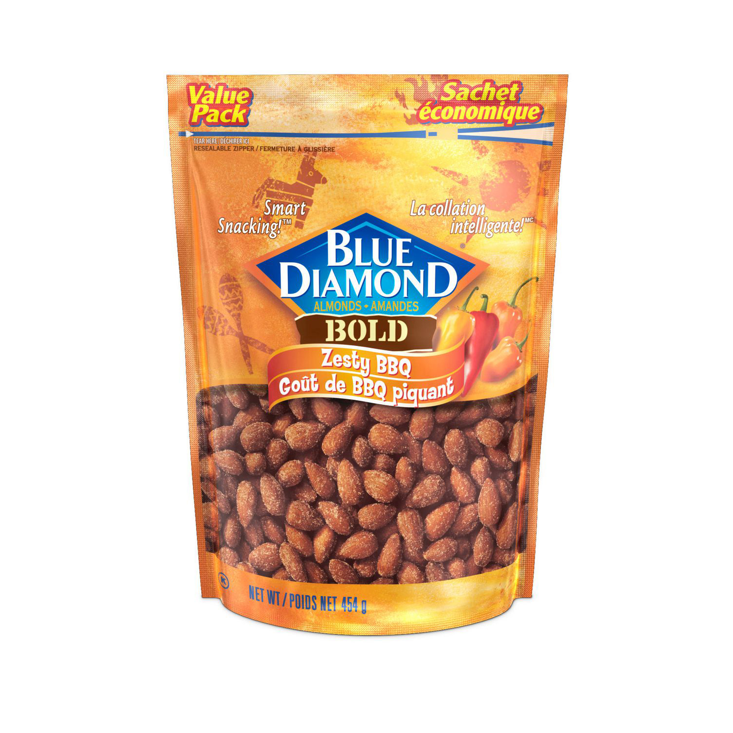 Blue Diamond Almonds Bold Zesty Bbq