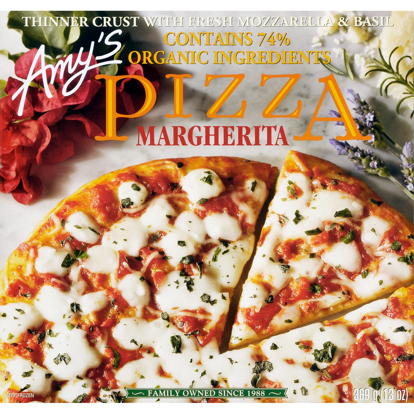 AMY'S Margherita Pizza