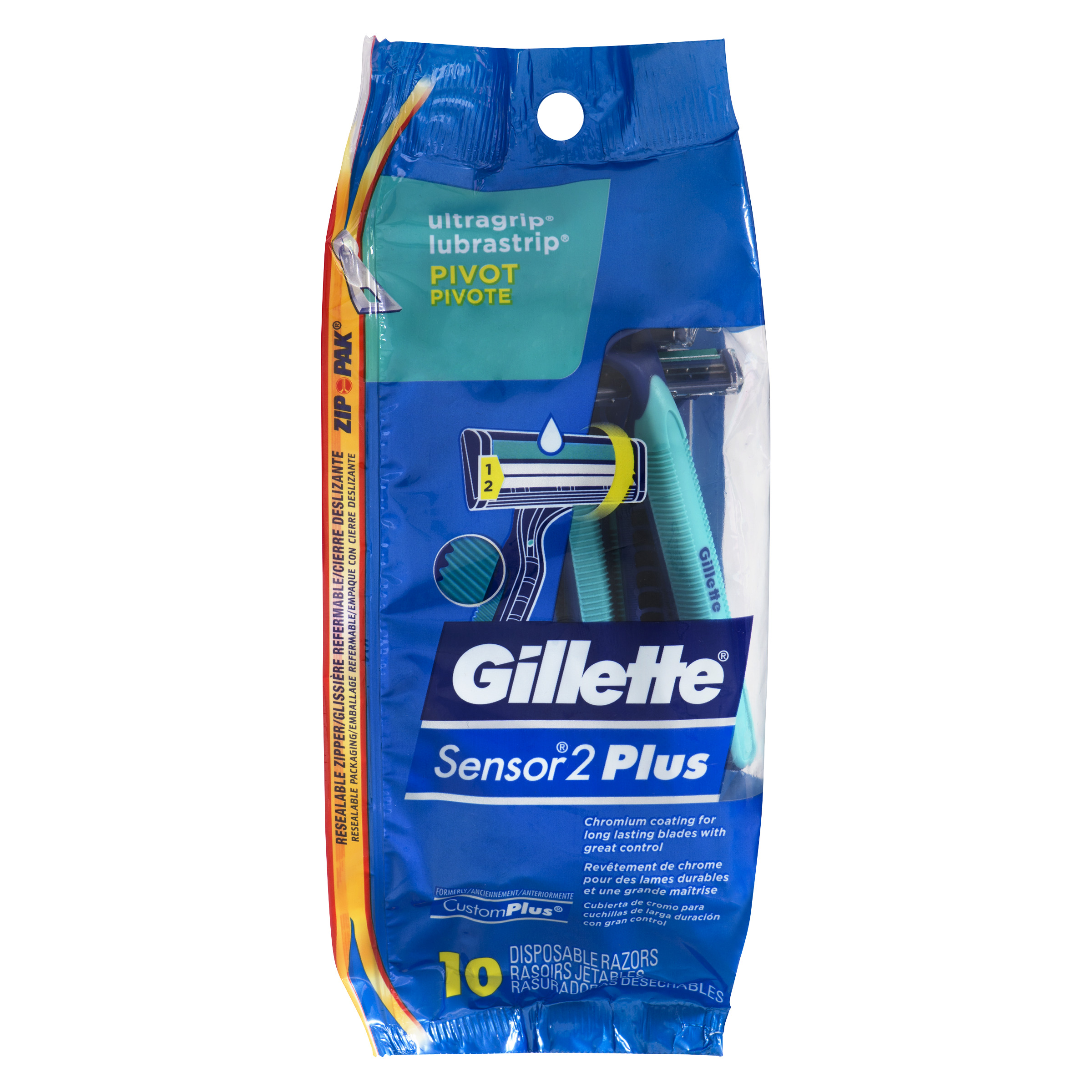 Buy Gillette Sensor2 Plus Disposable Razors Pivot 10 Razors | Sobeys Inc.