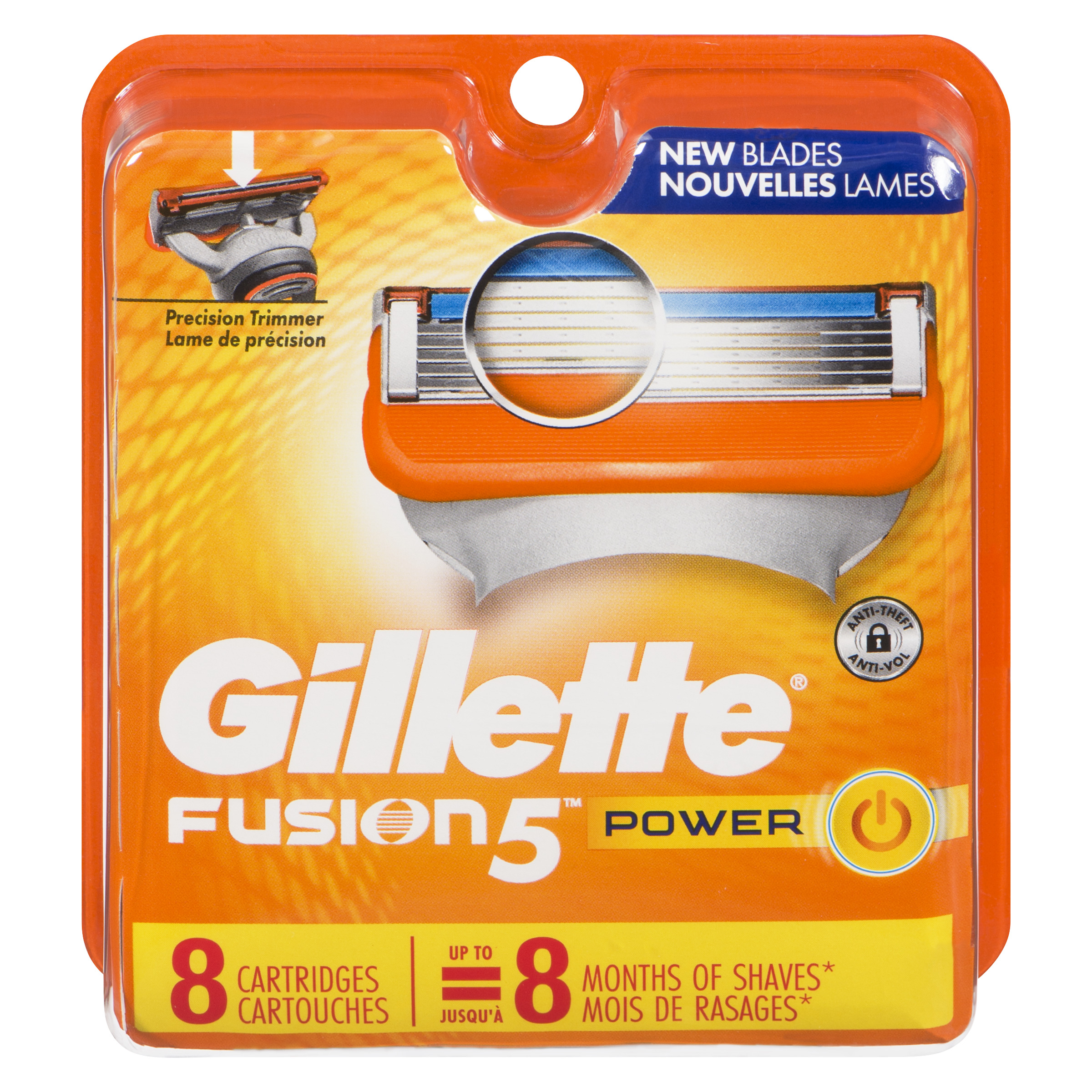 Buy Gillette Fusion5 Power Razor Blade Refill 8 Cartridges | FreshCo