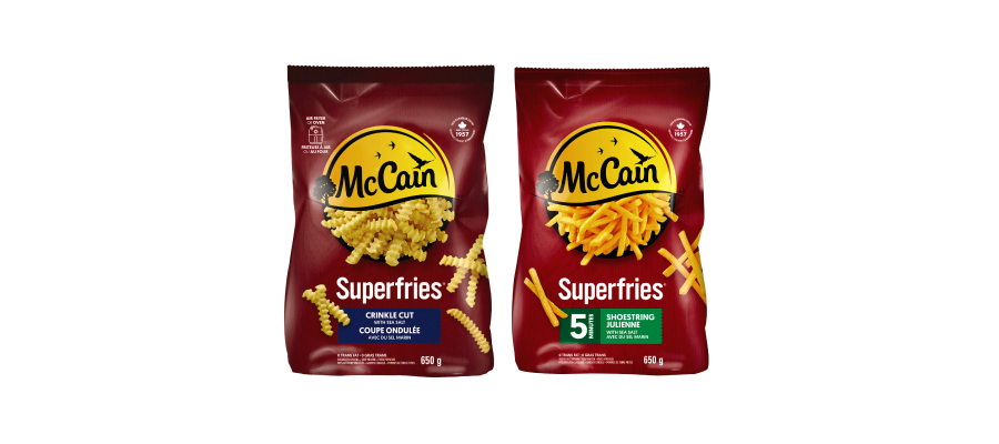 MCCAIN Bistro or Superfries selected 454-800g