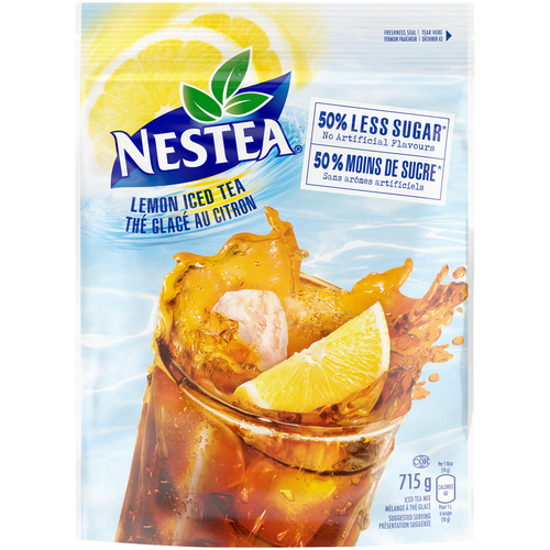 Buy Nestea Iced Tea Less Sugar Lemon Powder 715 g | FreshCo
