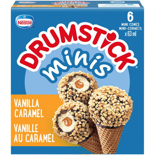Nestle Drumstick Minis - Vanilla Caramel Cones