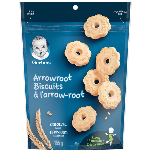Nestlé Gerber Arrowroot Biscuits