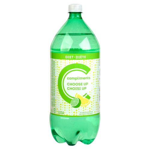 Compliments Diet Soft Drink Lemon Lime