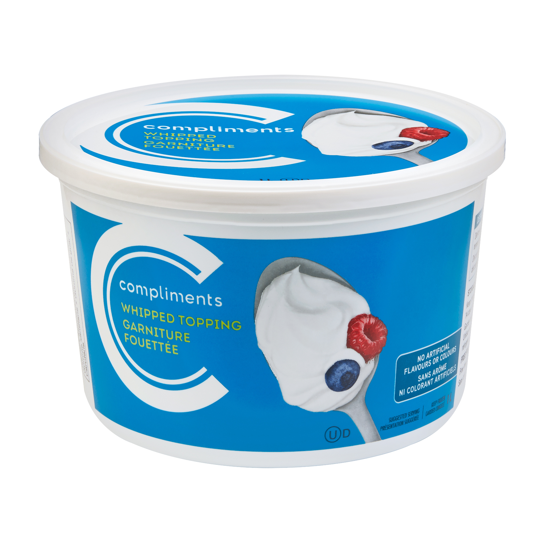 Compliments Whipped Topping 1 L (frozen)