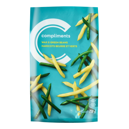 Compliments Frozen Beans Yellow Green Young Tender