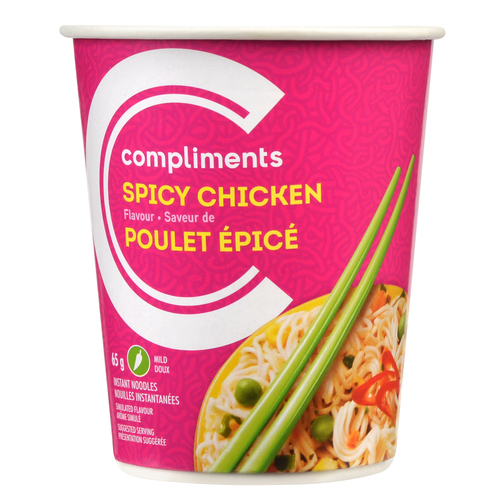 Compliments Instant Noodles Spicy Chicken