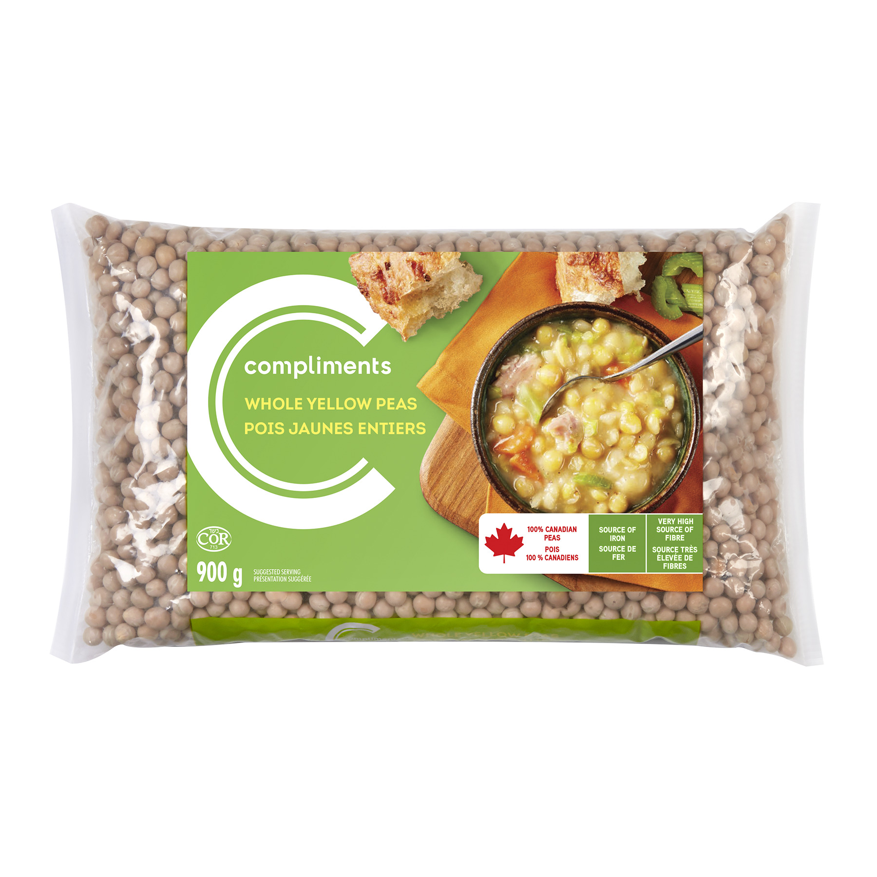Compliments Whole Yellow Peas