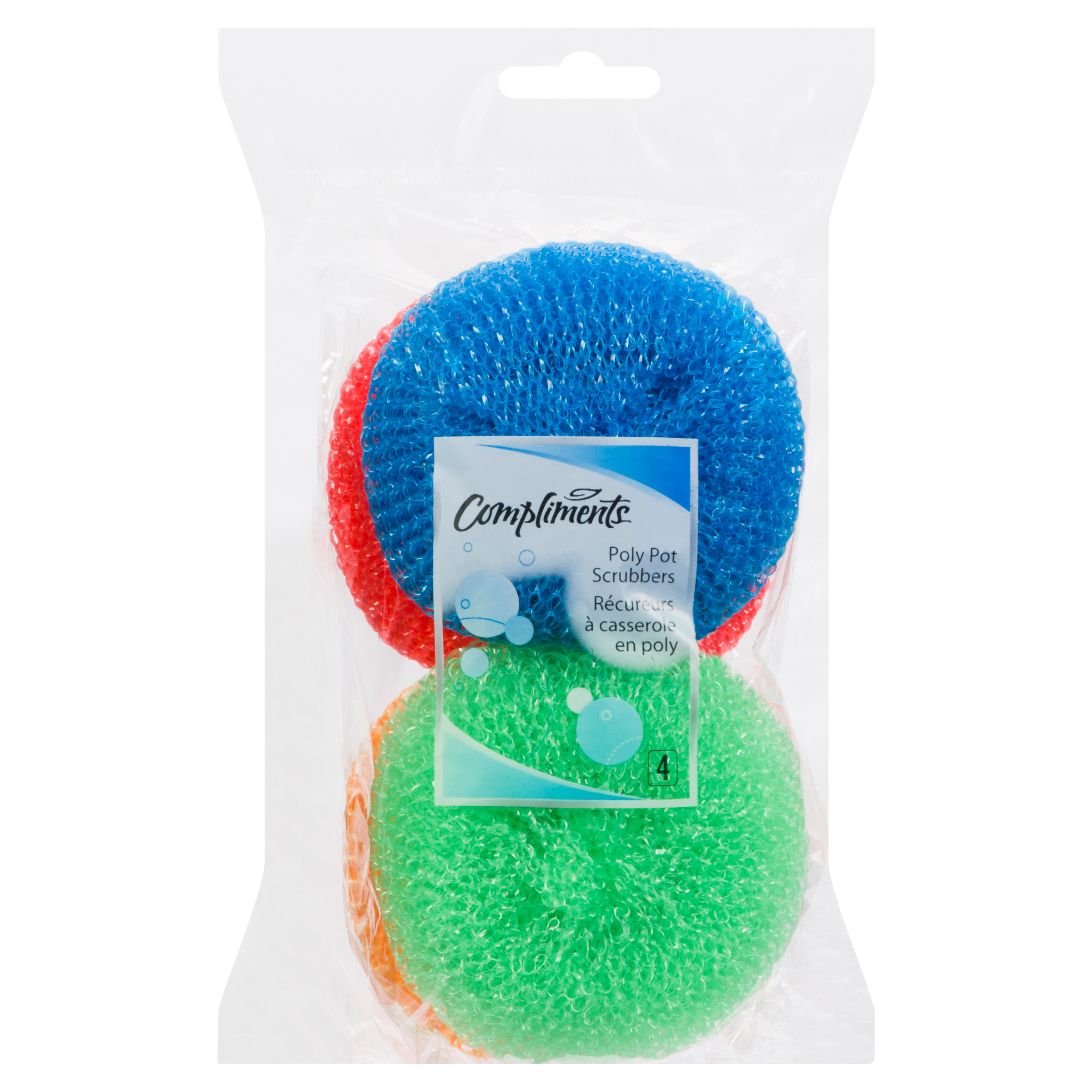Compliments Poly Pot Scrubbers