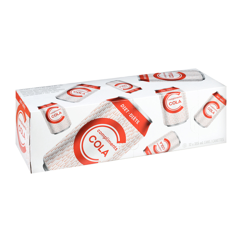 Buy Compliments Soft Drink Diet Cola 12 x 355 ml (cans) | Safeway Canada