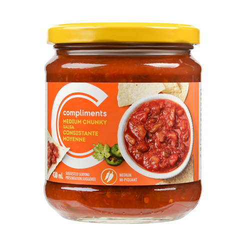 Compliments Organic Salsa Medium