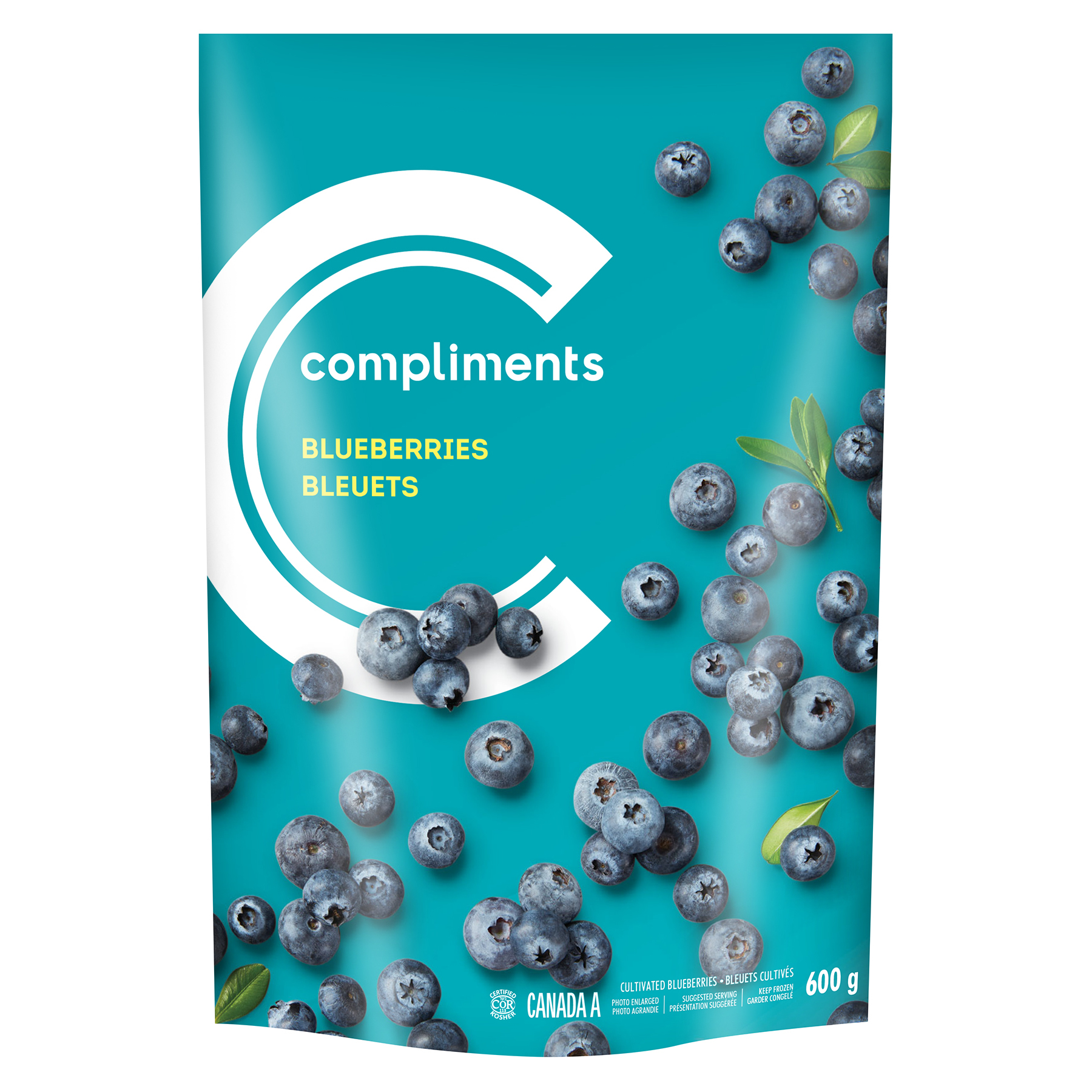 Compliments Frozen Blueberries
