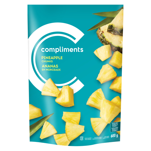 Compliments Frozen Pineapple Chunks