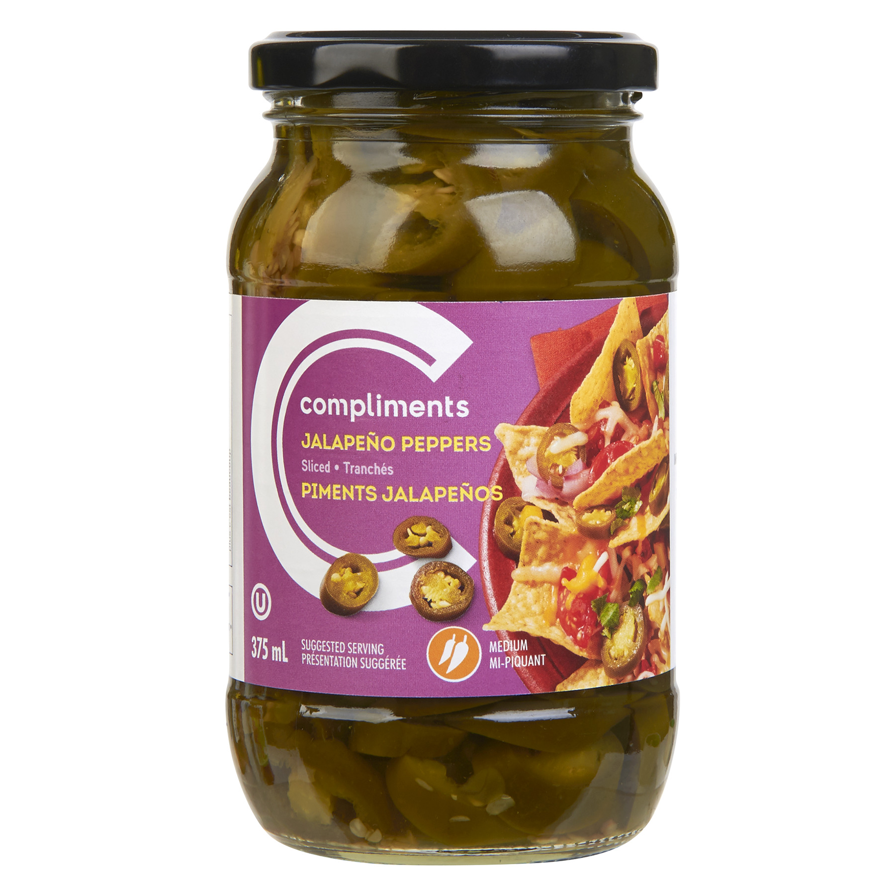 Compliments Sliced Jalapeño Peppers