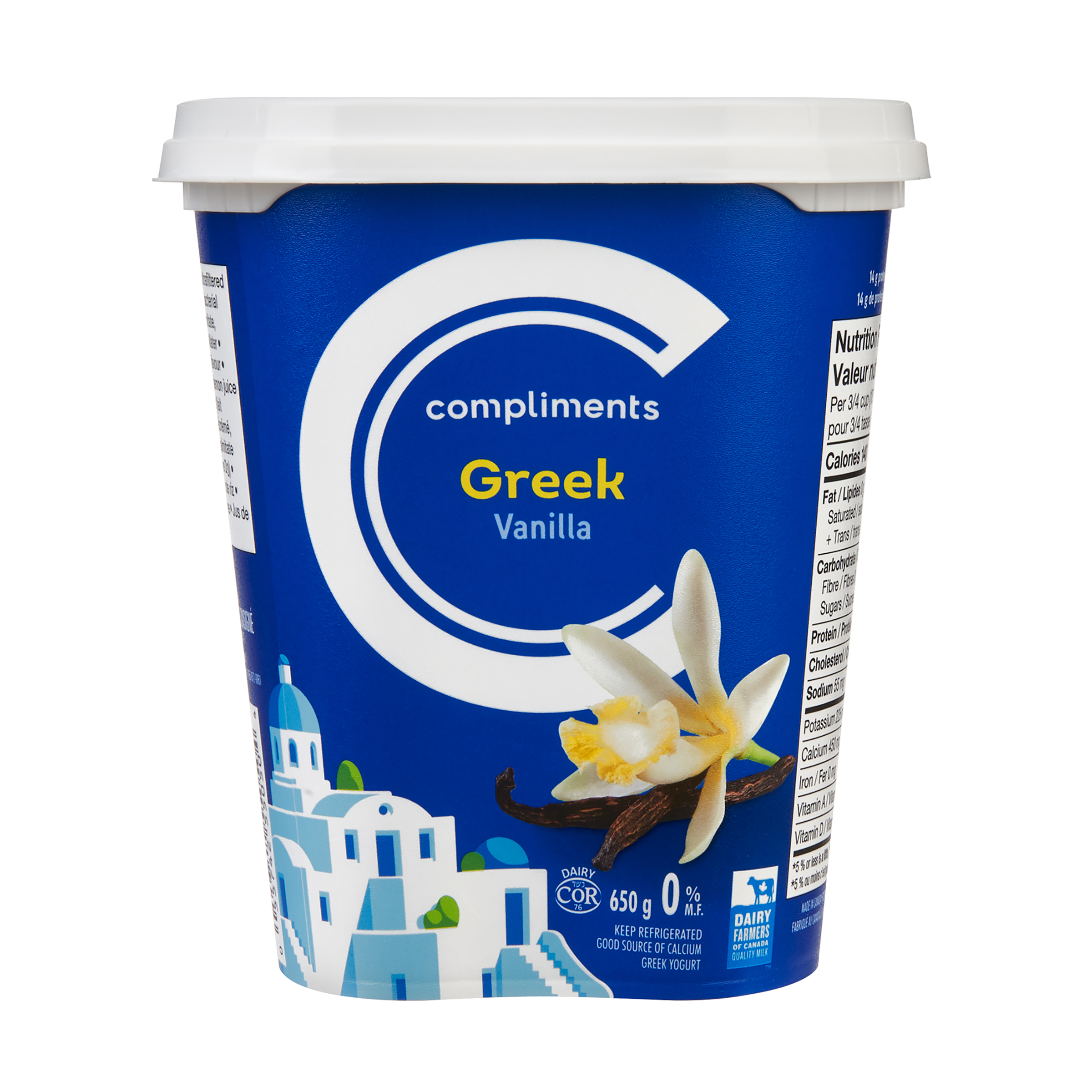 Compliments 0% Greek Yogurt Plain