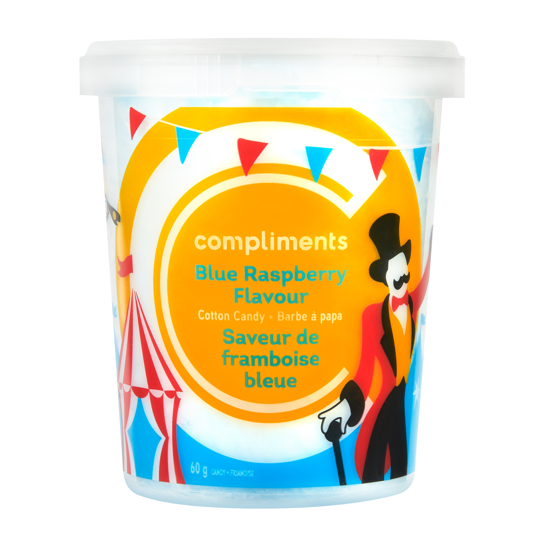 Buy Compliments Cotton Candy Blue Raspberry 60 g | FreshCo