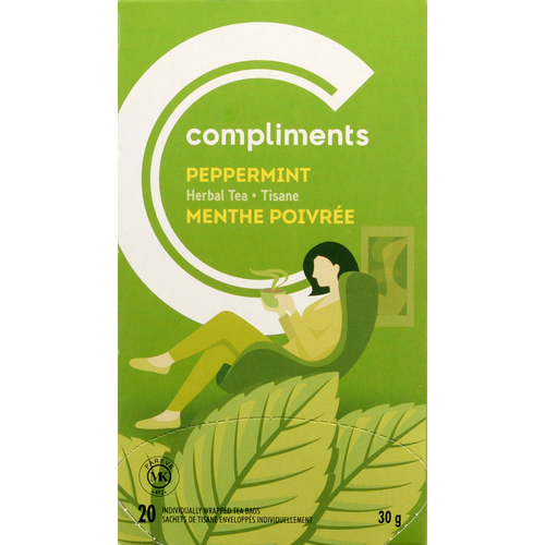 Compliments Peppermint Herbal Tea