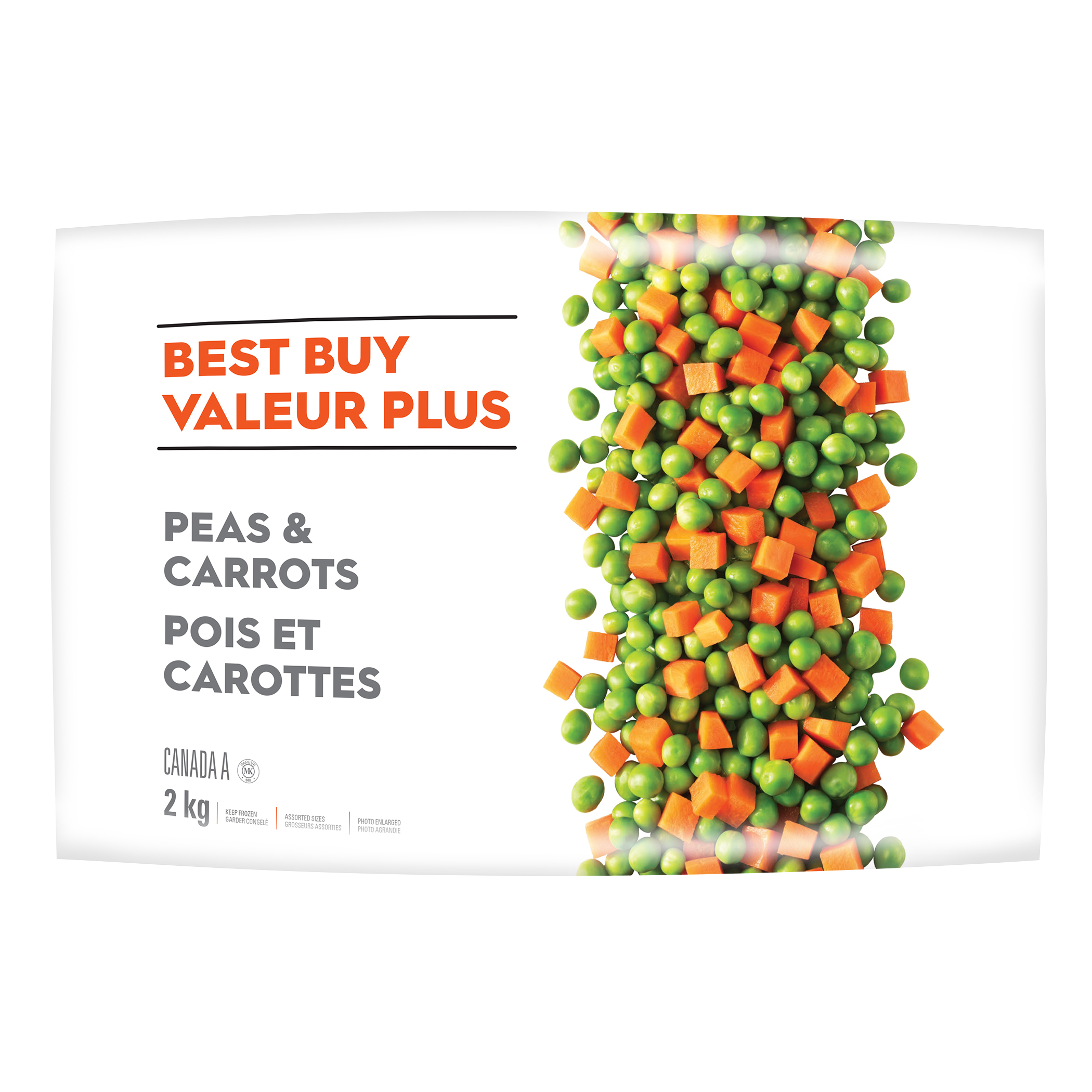 Best Buy Frozen Peas and Carrots