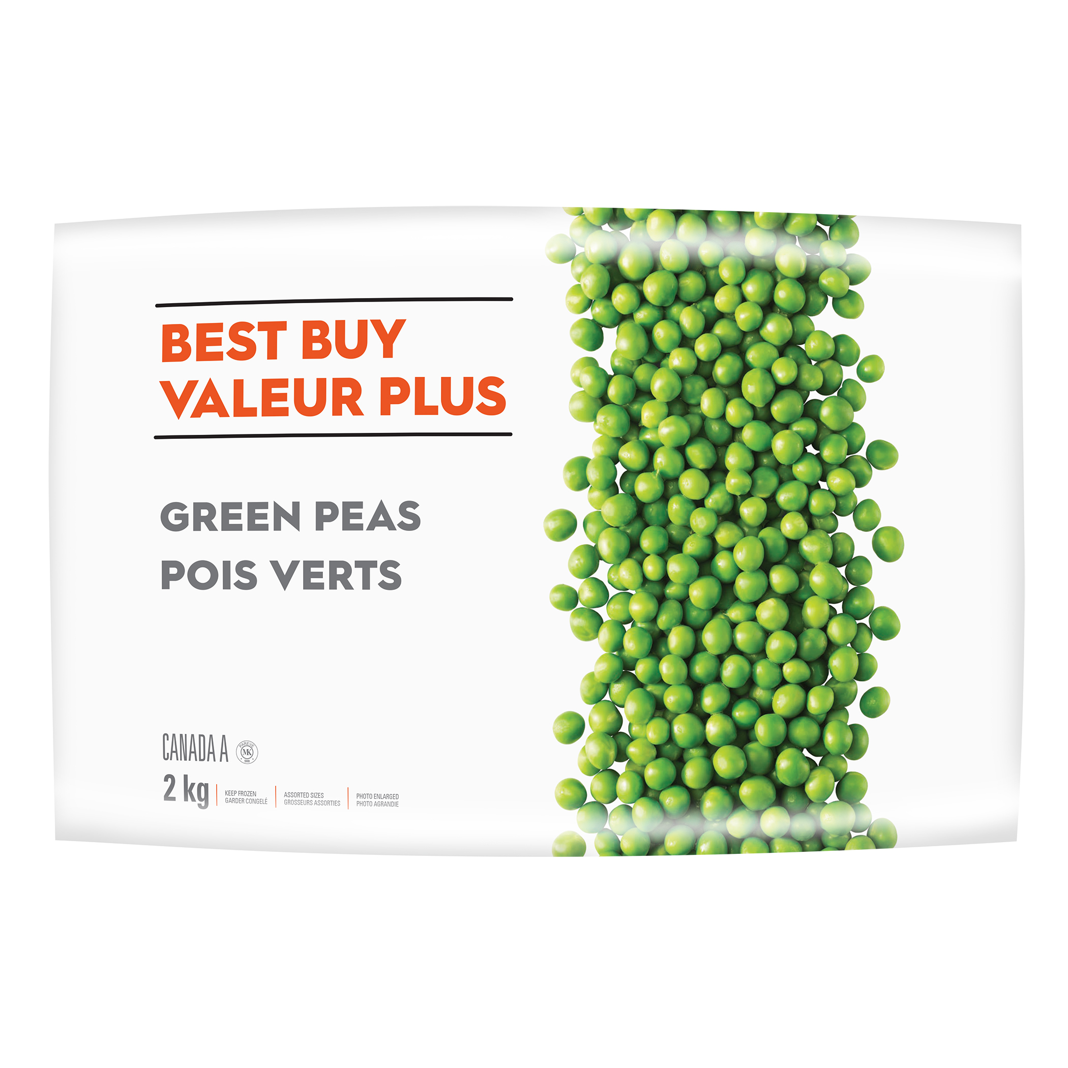 Best Buy Frozen Green Peas 2 kg
