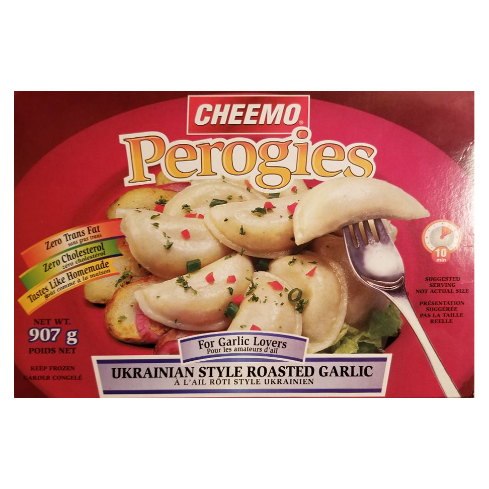 Cheemo Perogies Ukrainian Style Roasted Garlic