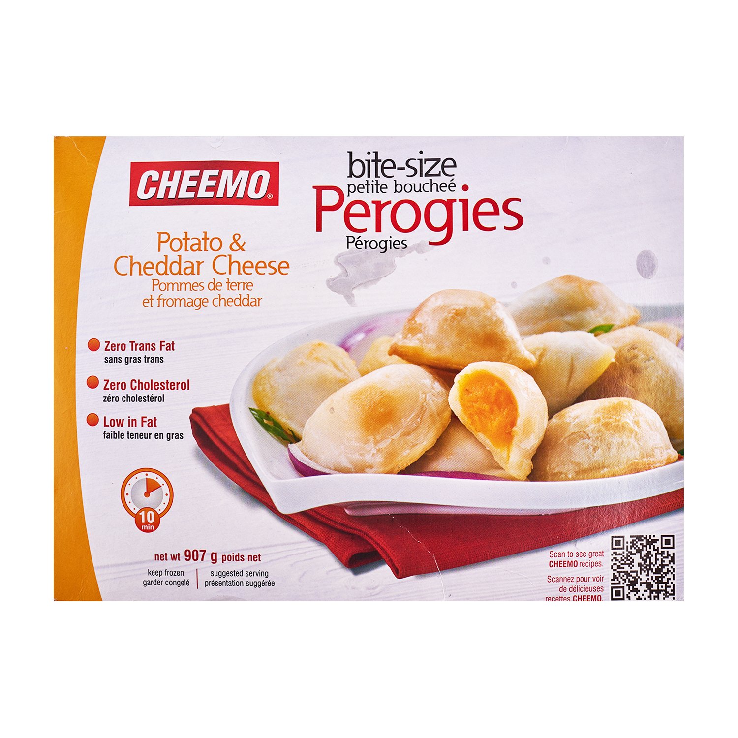 Cheemo Potato & Cheddar Cheese Perogies