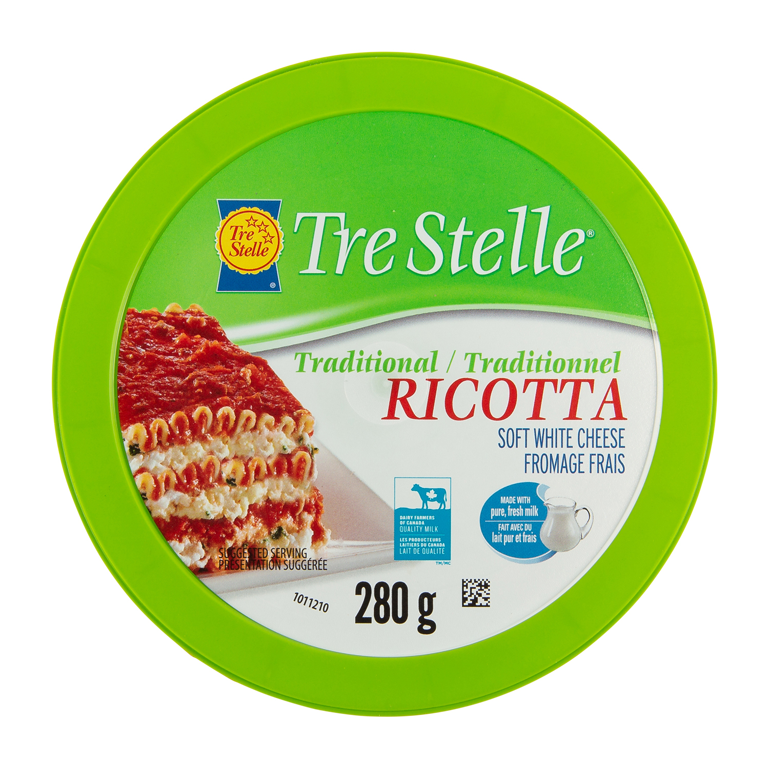 Buy Tre Stelle Ricotta Cheese Traditional 280 g | Thrifty Foods