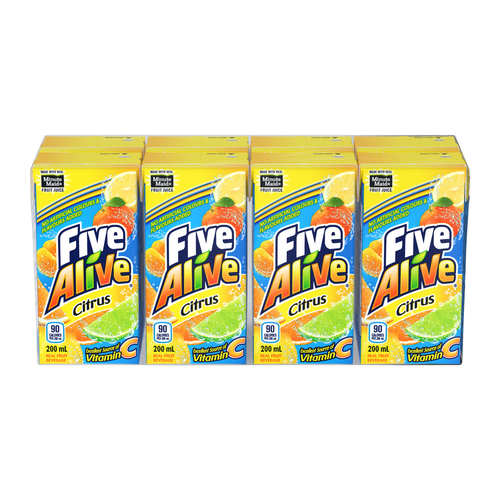 Five Alive Juice Citrus 8 x 200 ml