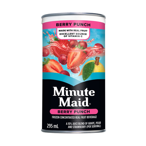Buy Minute Maid Concentrate Berry Punch Frozen Beverage 295 mL
