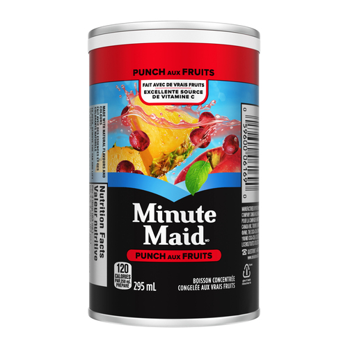 Buy Minute Maid Frozen Beverage Concentrate Fruit Punch 295 ml
