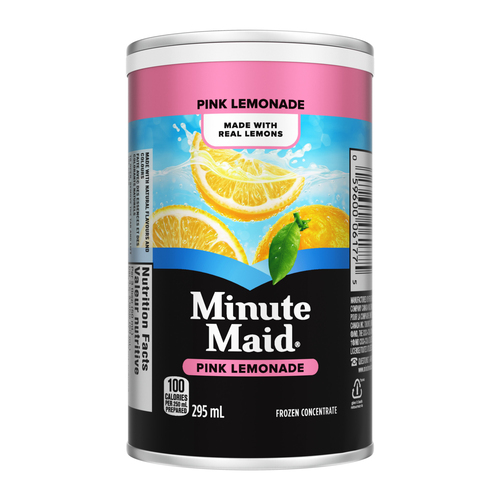 Minute Maid Frozen Concentrate Beverages Lemonade