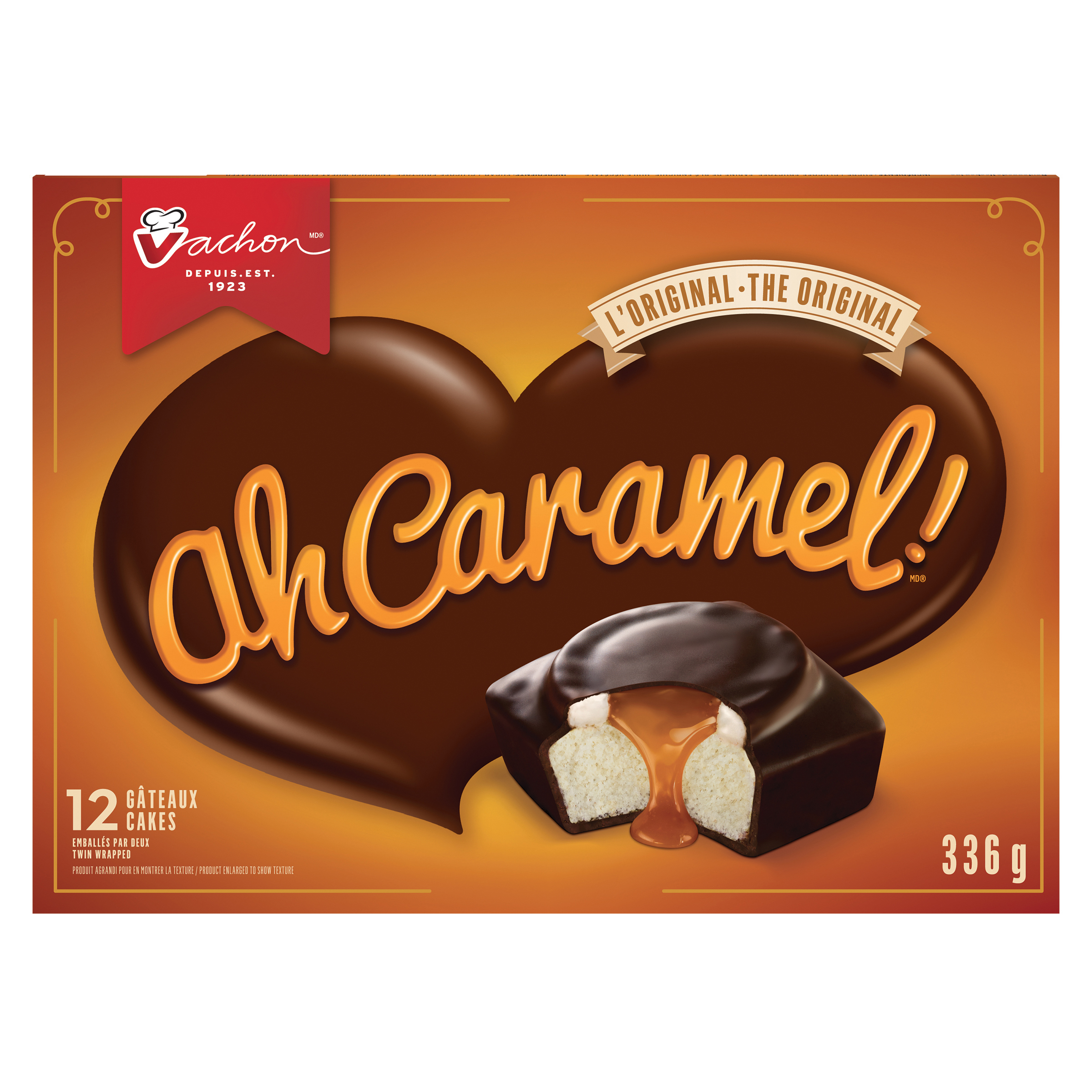 Vachon Ah Caramel Dessert Cakes