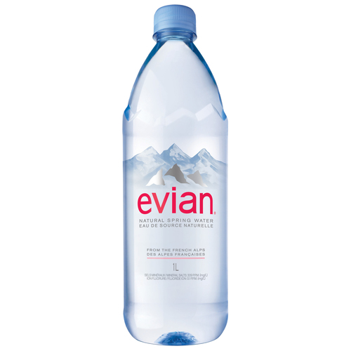 Buy Evian Natural Spring Water 1 L (bottle) | IGA