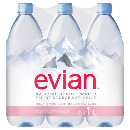 Evian Spring Water Natural