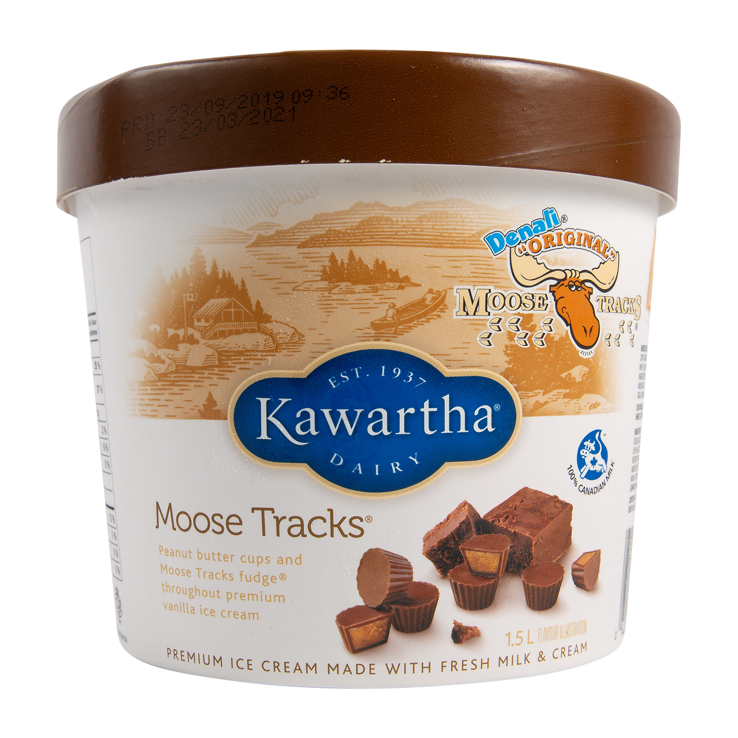 Moose Tracks Ice Cream