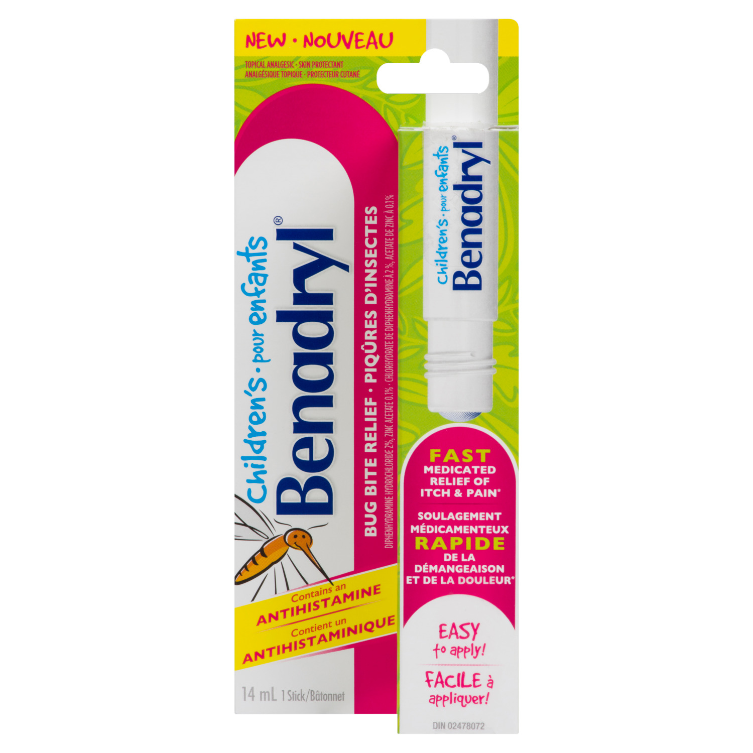Buy Benadryl Children's Bug Bite Itch Relief 14 mL | Safeway Canada