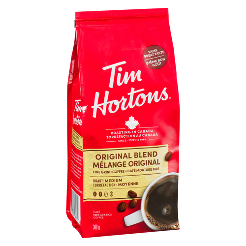 Buy Tim Hortons Ground Coffee Fine Grind Original 300 g FreshCo