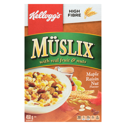 Buy Kellogg's Muslix Cereal Maple Raisin Nut 450 g | Sobeys Inc.