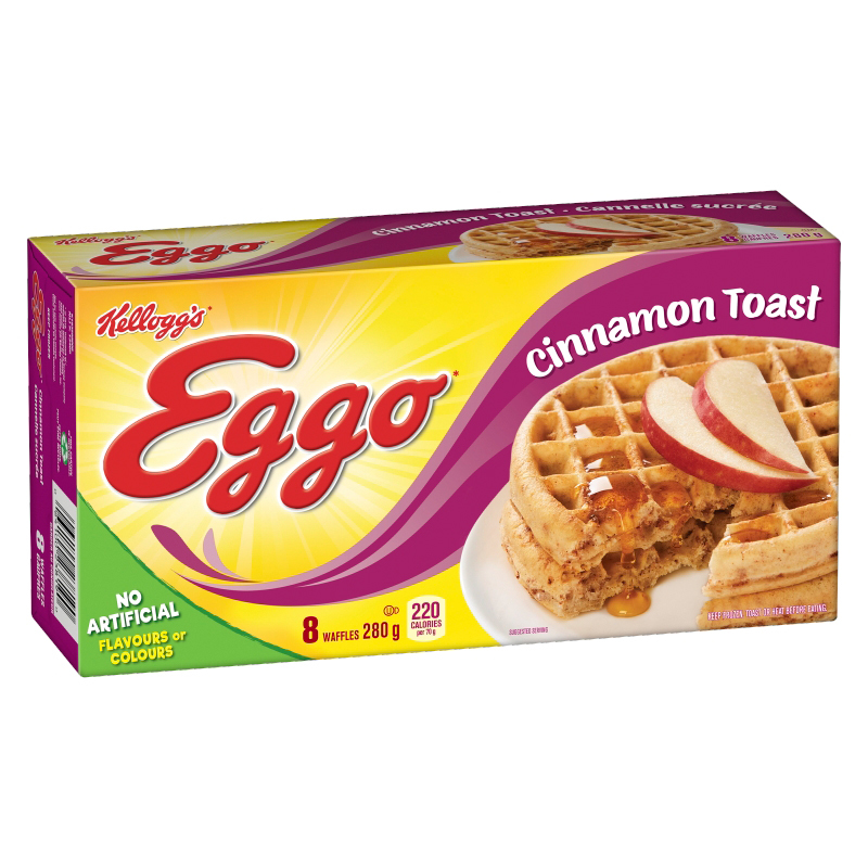 Buy Kellogg's Eggo Frozen Waffles Cinnamon Toast 280 g FreshCo