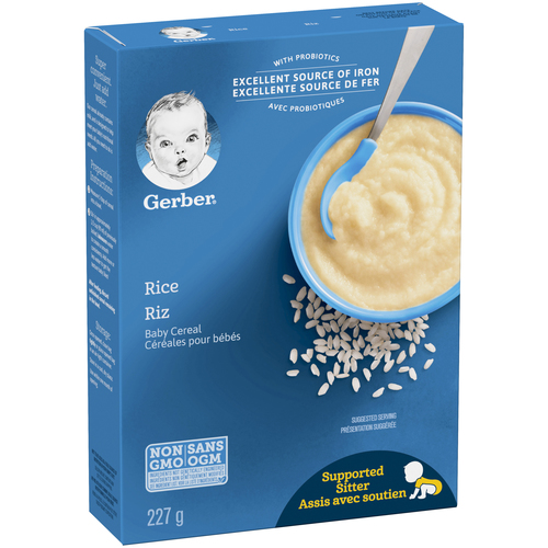 Buy Gerber Stage 1 Baby Cereal Rice 227 g | Thrifty Foods