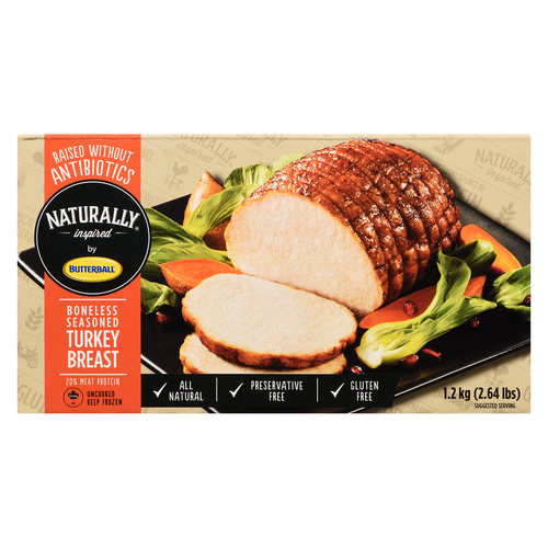 Butterball Naturally Inspired Frozen Turkey Breast