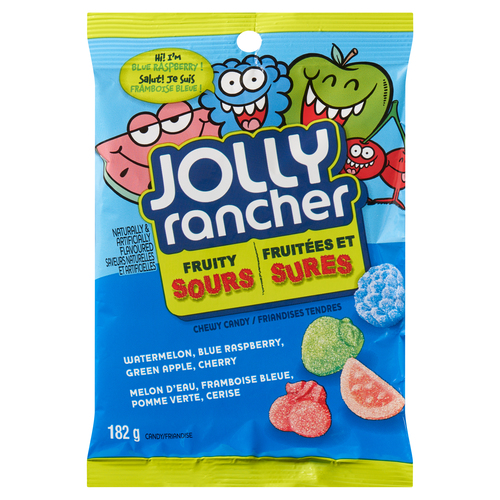 Buy Jolly Rancher Chewy Candy Fruity Sours 182 G | Foodland