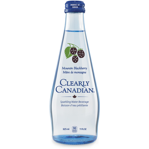 Clearly Canadian Sparkling Water Mountain Blackberry